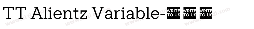 TT Alientz Variable字体转换